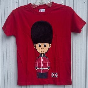Kids Red Guard Graphic T-Shirt